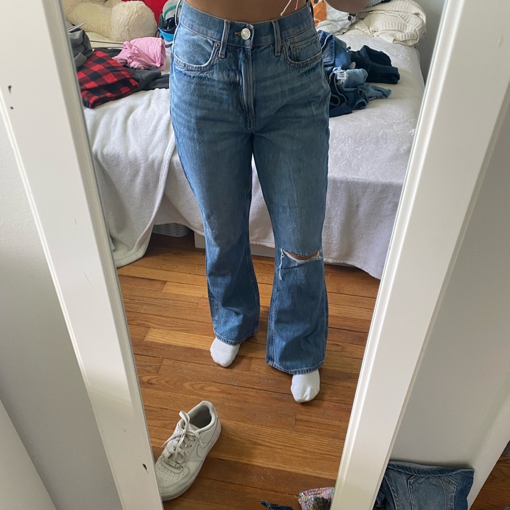 American eagle wide leg jeans